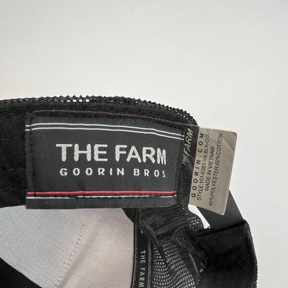 The Farm Hat Men Snap Back Panther Spell Out Cat Logo Street Gym Hype Core Cap